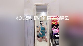 SM调教美臀小姐姐,女仆装带上情趣手铐 项圈牵伸爬行扣穴骑乘猛操