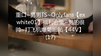 重口~男男TS~Onlyfans【exwhite01】福利合集~男的很帅~打飞机爆菊啪啪【44V】 (17)