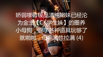 娇弱嗲音极品清纯嫩妹已经沦为金主【CK学生妹】的圈养小母狗，淫字各种道具玩够了就啪啪，母狗属性拉满 (4)